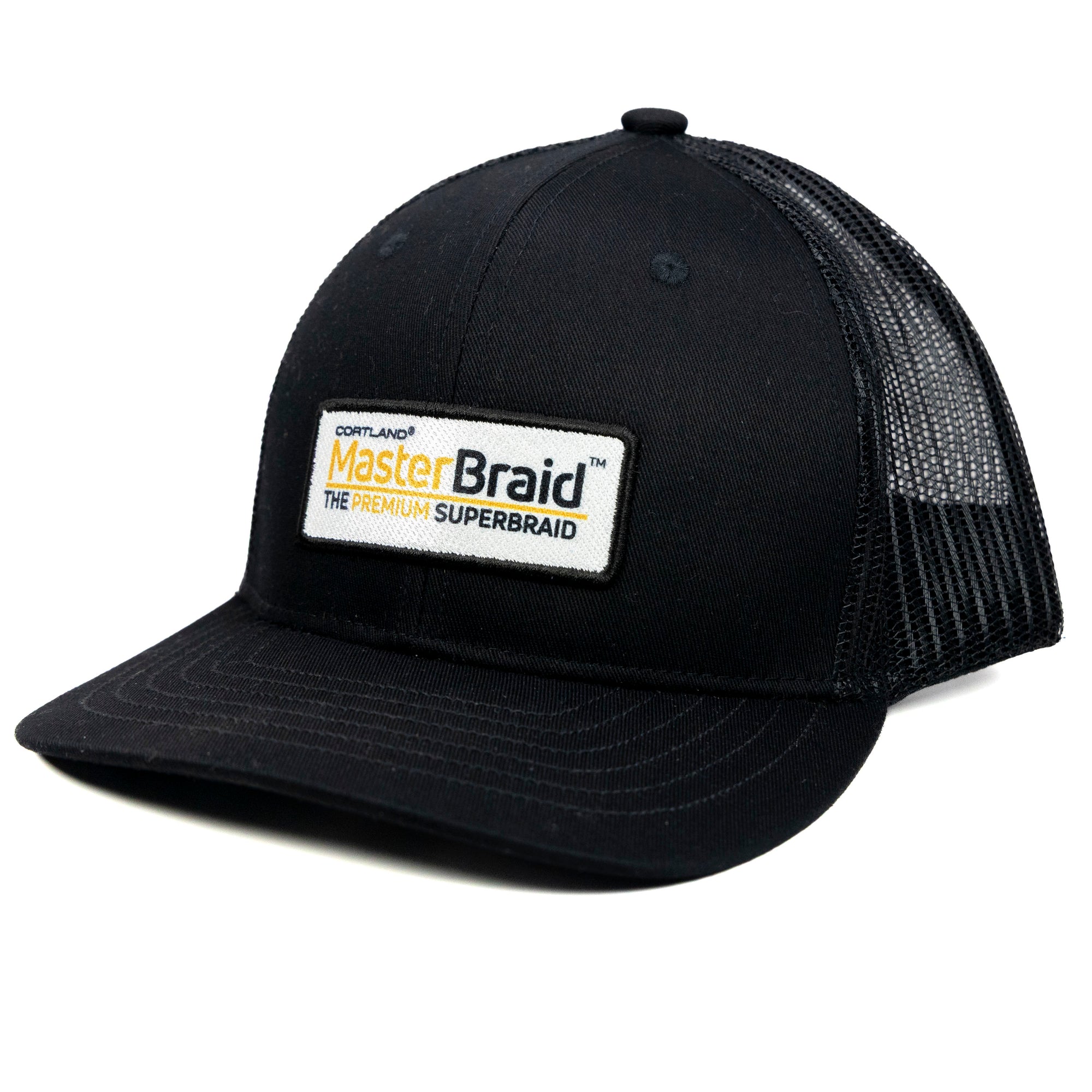Master Braid Trucker Hat - Black