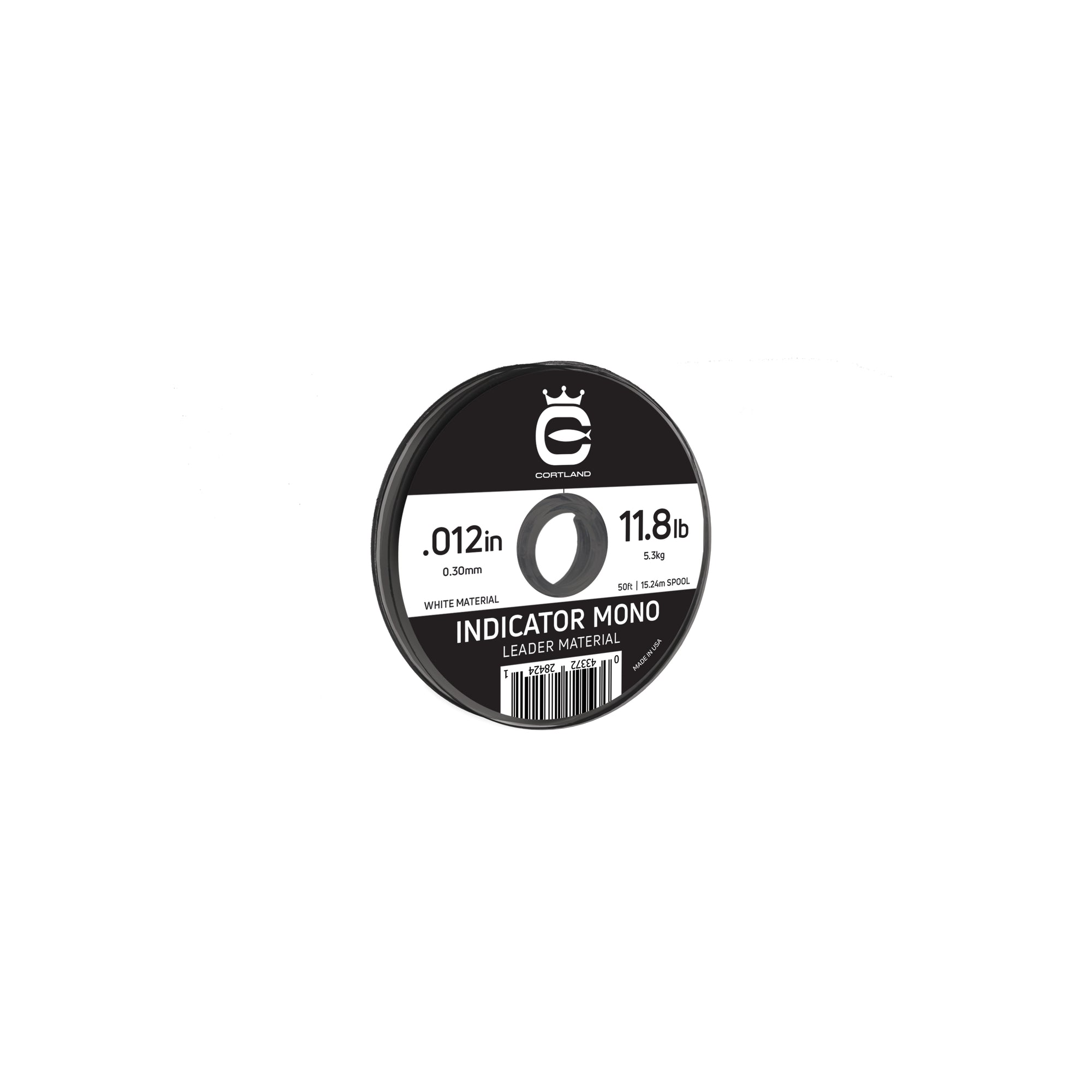 Indicator Mono Leader Material - White