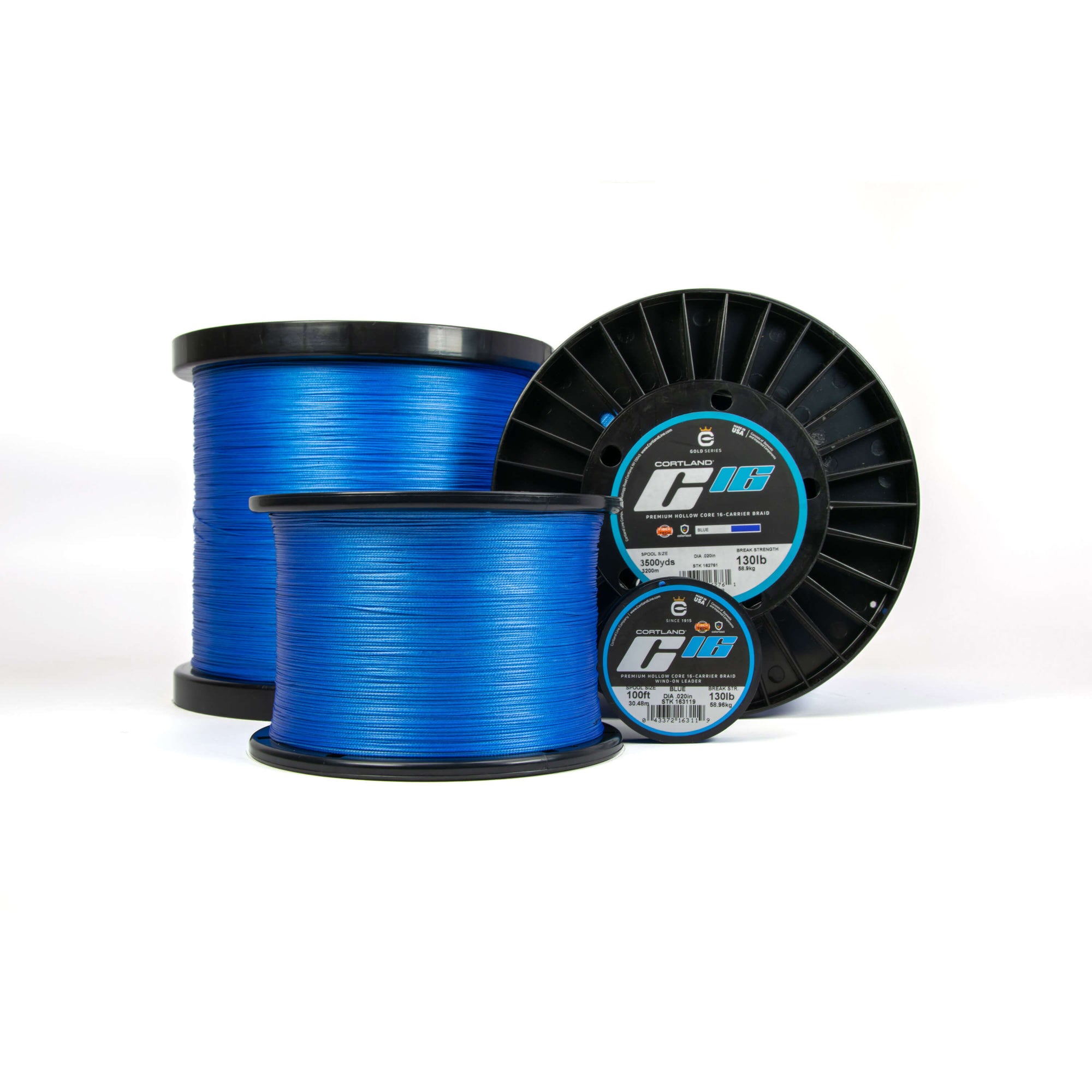 C-16 Blue various spool size options